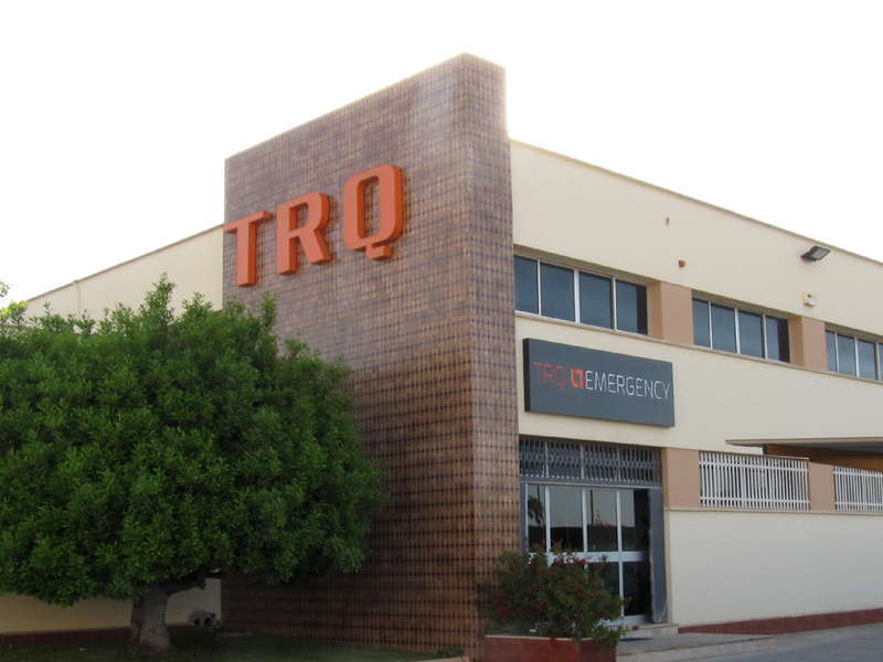 Instalaciones de TRQ en la localidad de Vinaròs, Castellón. Sensa Servicios Eléctricos las visitó recientemente.