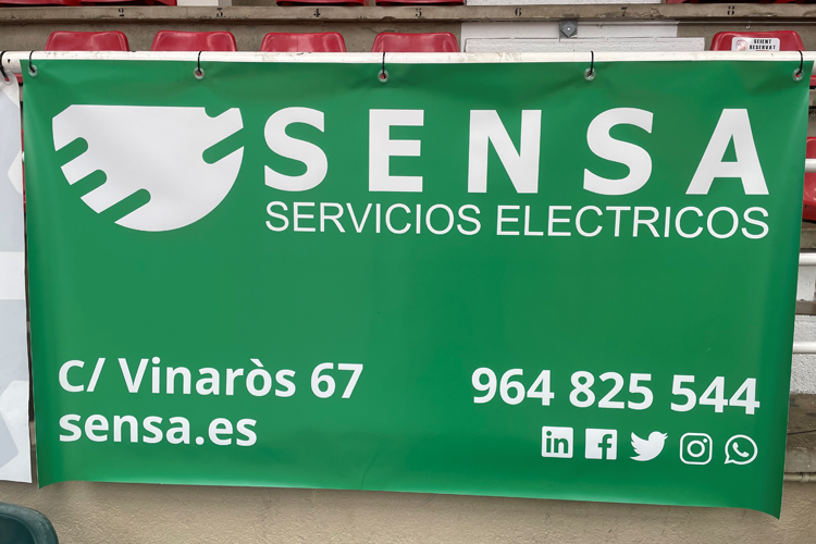 Sensa Servicios Eléctricos, distribuidor de material eléctrico con delegación en Benicarló, vuelve a patrocinar al CB Benicarló (LEB Plata).