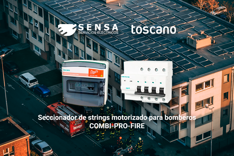 Sensa Servicios Eléctricos presenta el nuevo seccionador COMBI-PRO-FIRE de Toscano