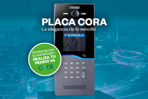 CORA, la nueva placa de Fermax, ¡ya disponible en Sensa Servicios Eléctricos!