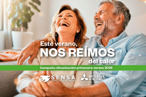 Sensa Servicios Eléctricos presenta la nueva campaña de climatización de primavera-verano junto a Mitsubishi Electric
